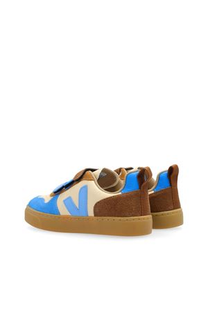 sneakers in pelle beige VEJA KIDS | CV0503801CCREMAMULTICOAQUA